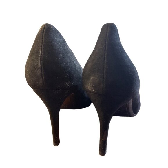 A New Day Black Pointed Toe High Heel Pumps SZ 9 - Picture 4 of 10